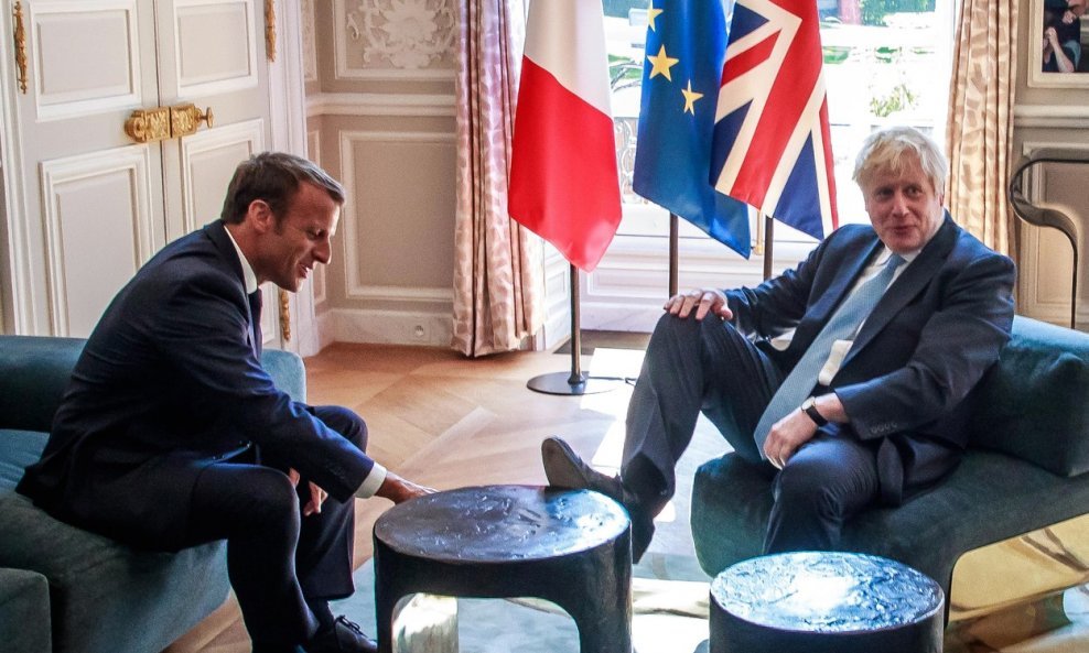 Emmanuel Macron, Boris Johnson