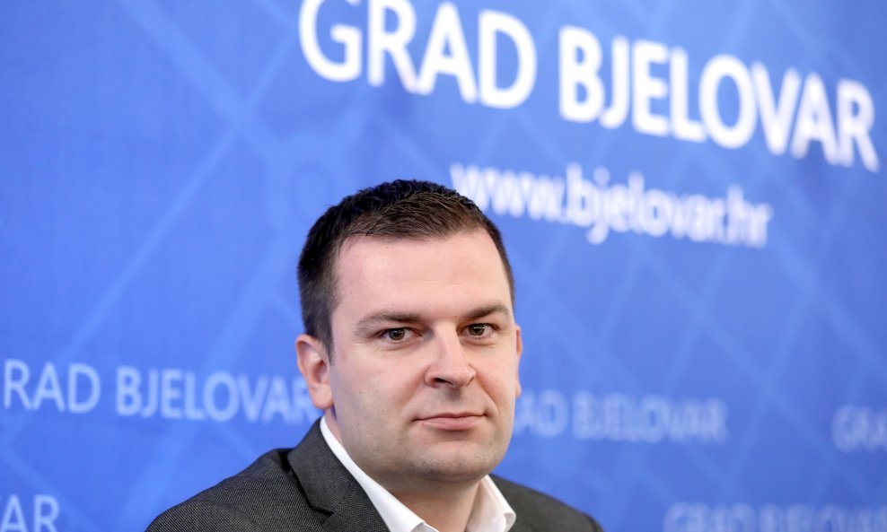 Dario Hrebak, gradonačelnik Bjelovara