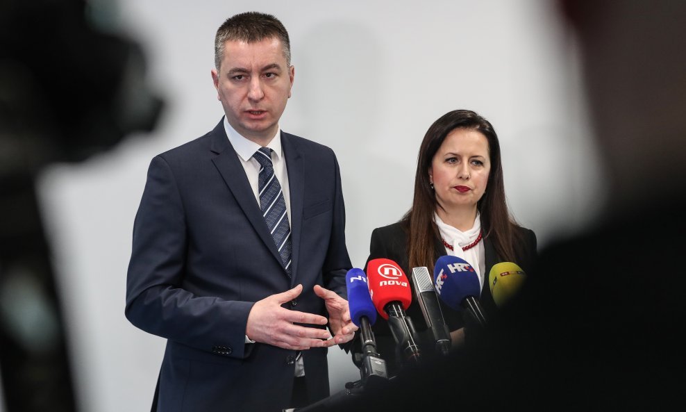 Fabris Peruško i Irena Weber iz Fortenova grupe