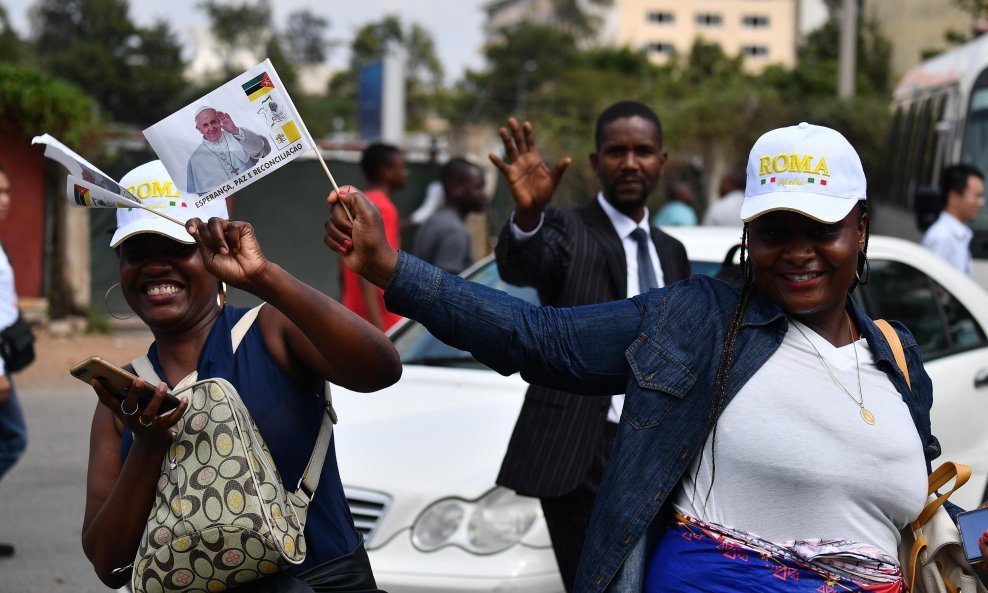 Katolici iz cijelog Mozambika dolaze u Maputo vidjeti Papu