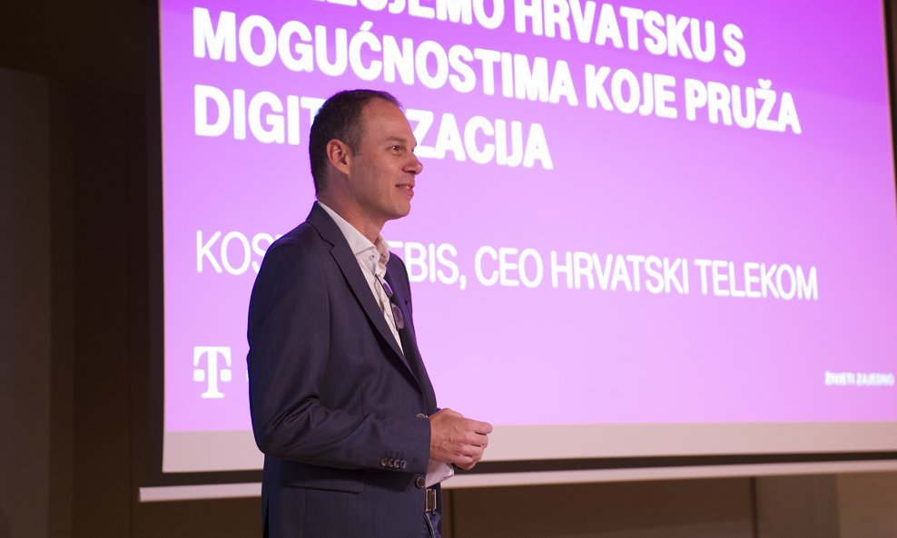 Kostas Nebis, predsjednik Uprave Hrvatskog Telekoma