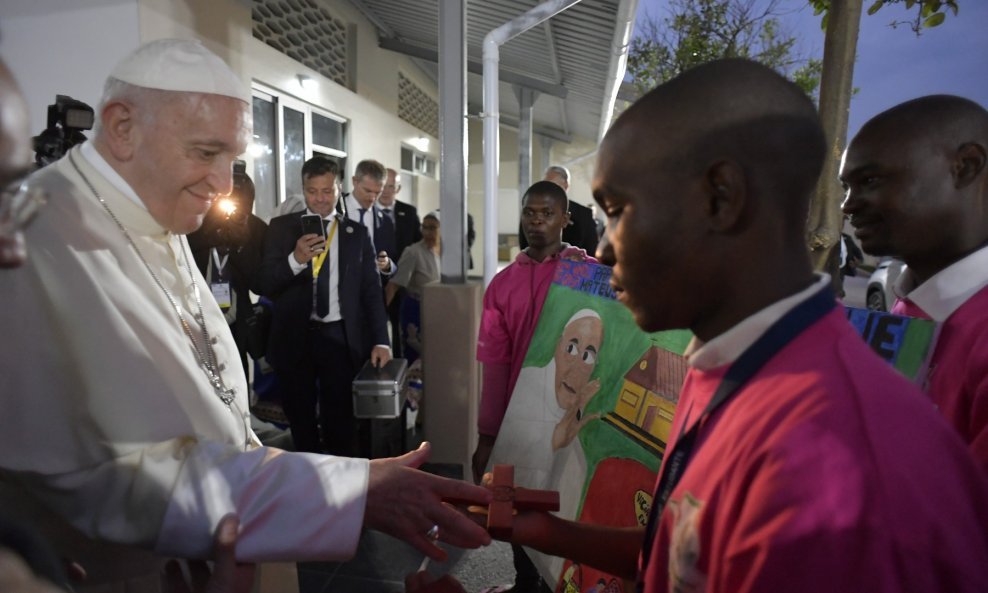 Papa Franjo u Mozambiku