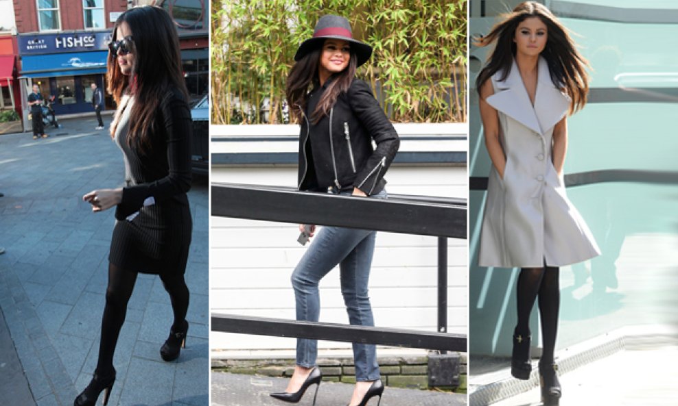 kolaz tri stylinga Selene Gomez