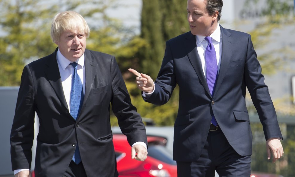 Boris Johnson i David Cameron