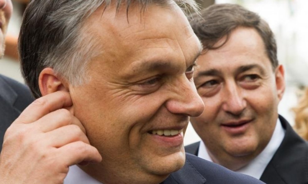 Viktor Orban i Lorinc Meszaros