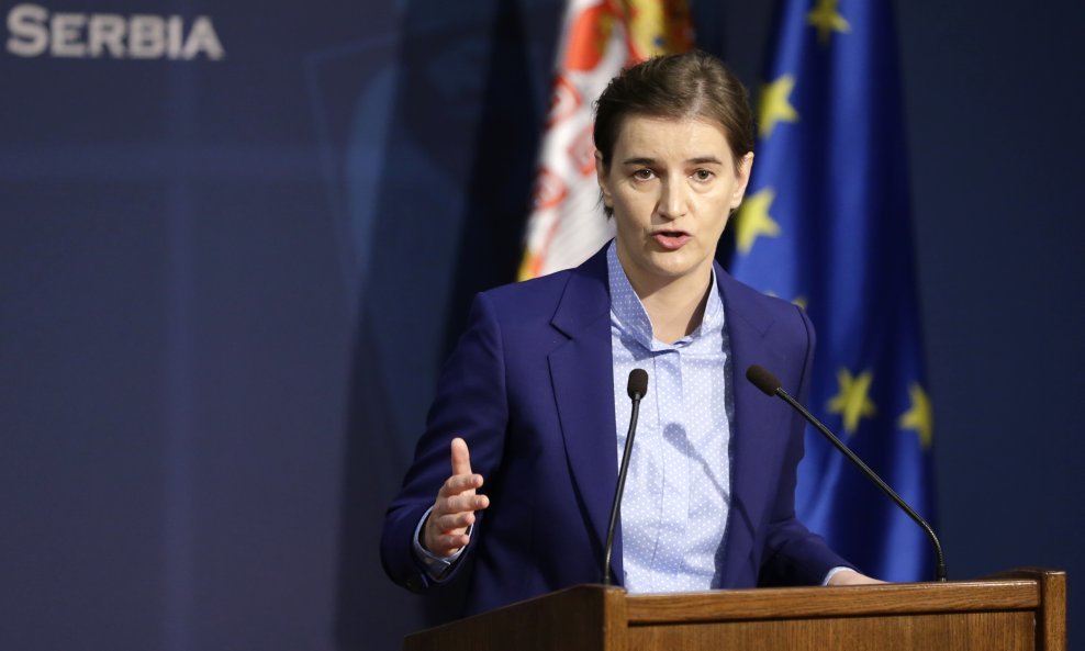 Srbijanska premijerka Ana Brnabić