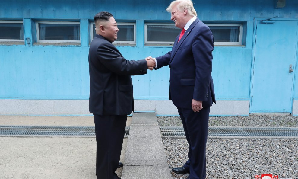 Kim Jong Un i Donald Trump