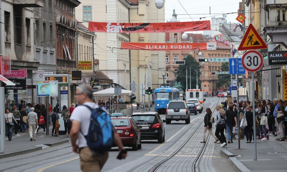 Frankopanska ulica (arhivska fotografija)