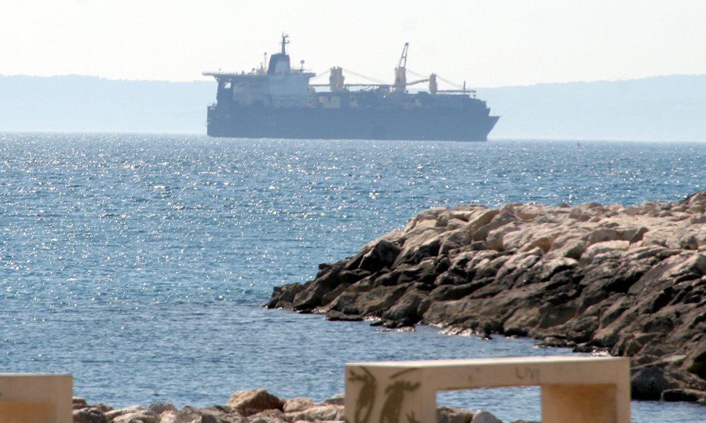 Američki ratni brod u Splitu