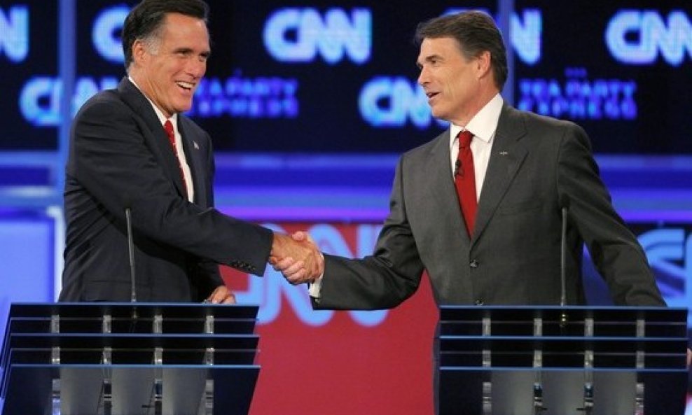 Mitt Romney i Rick Perry