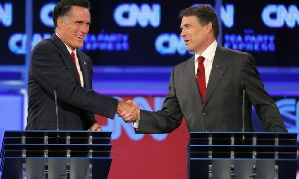 Mitt Romney i Rick Perry