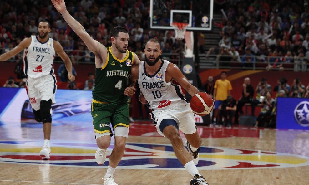 Francuska (Evan Fournier) - Australija (Chris Goulding)