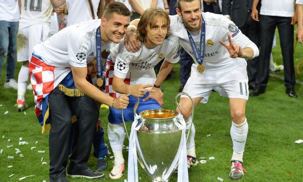 Real Madrid 2016. - Luka Modrić, Mateo Kovačić i Gareth Bale
