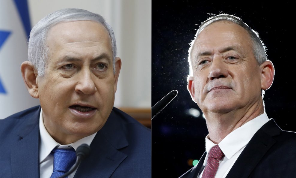 Benjamin Netanyahu i Benny Gantz