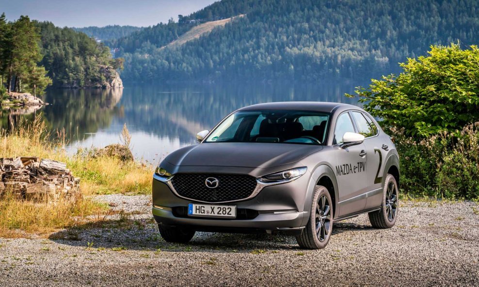 Mazda e-TPV je koncept pod karoserijom CX-30, no njegov električni pogon je bitan