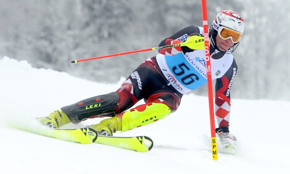 Zagreb, 180117. 
Sljeme.
Slalomska utrka FIS Zagreb open.
Na fotografiji: Ivica Kostelic.
Foto: Srdjan Vrancic / CROPIX