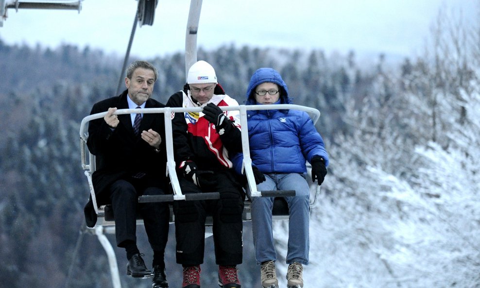 sljeme bandić sedežnica