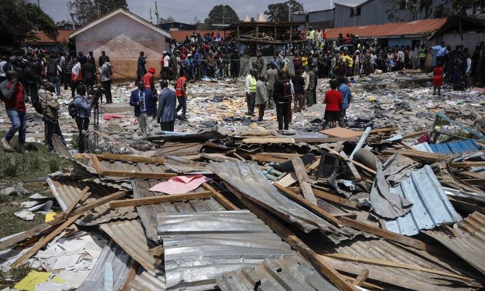 Sedmero djece poginulo u urušavanju učionice u Keniji