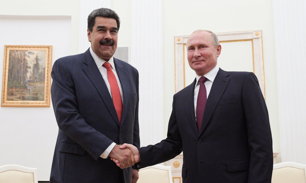 Ruski predsjednik Vladimir Putin i venezuelanski predsjednik Nicolas Maduro