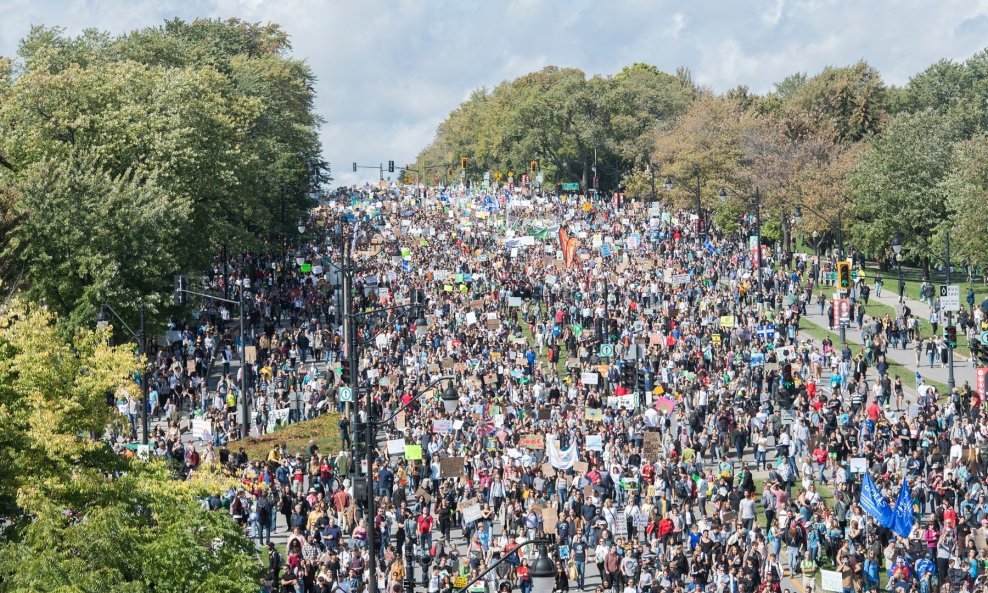 Prosvjed u Montrealu