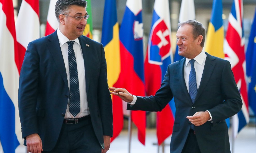 Andrej Plenković i Donald Tusk