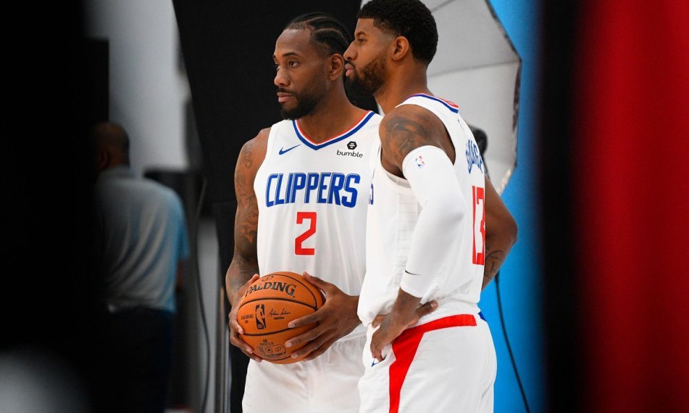 Zvijezde Los Angeles Clippersa - Kawhi Leonard i Paul George