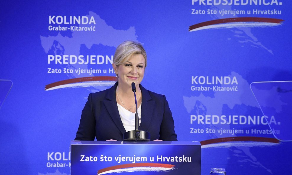 Hrvatska predsjednica Kolinda Grabar-Kitarović