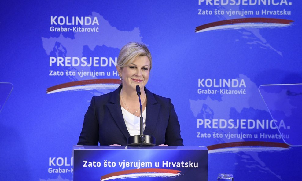 Hrvatska predsjednica Kolinda Grabar-Kitarović