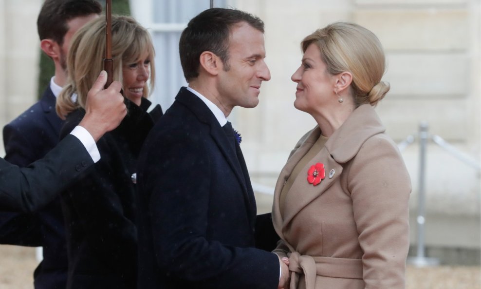 Emmanuel Macron, Kolinda Grabar Kitarović