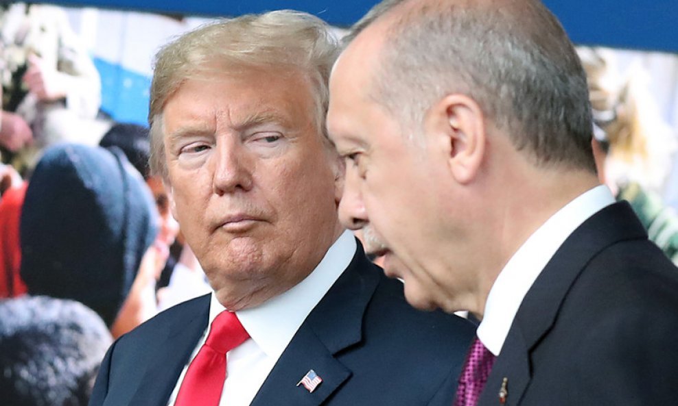 Trump i Erdogan telefonski su razgovarali o situaciji u Siriji (arhivska fotografija)