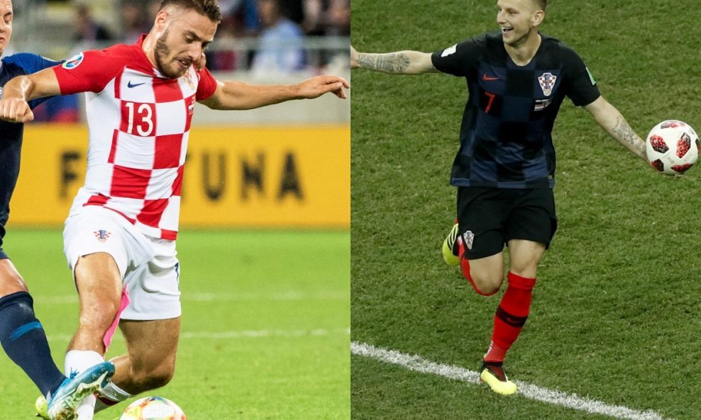 Nikola Vlašić i Ivan Rakitić