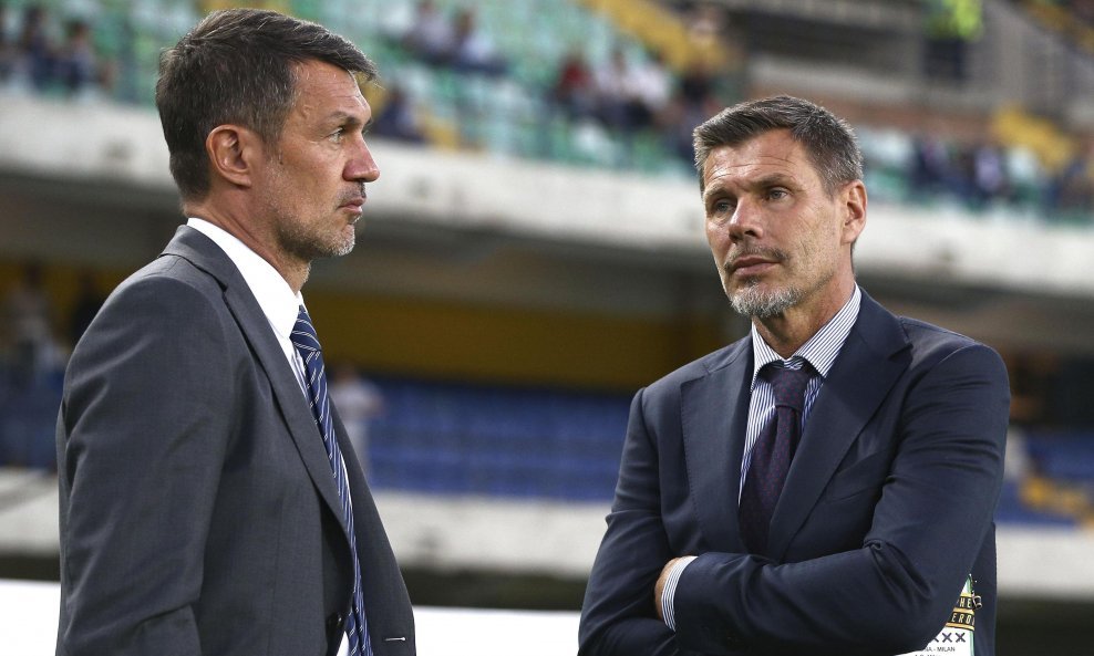 Zvonimir Boban i Paolo Maldini