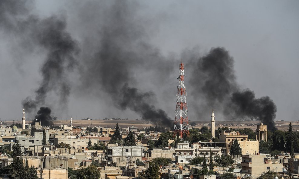 Turska vojska ofenzivu provodi bombardiranjem kurdskih gradova u Siriji