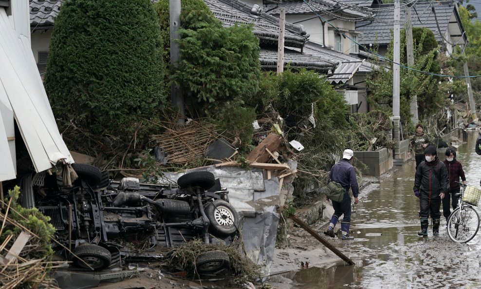 Nagano, nakon tajfuna Hagibisa