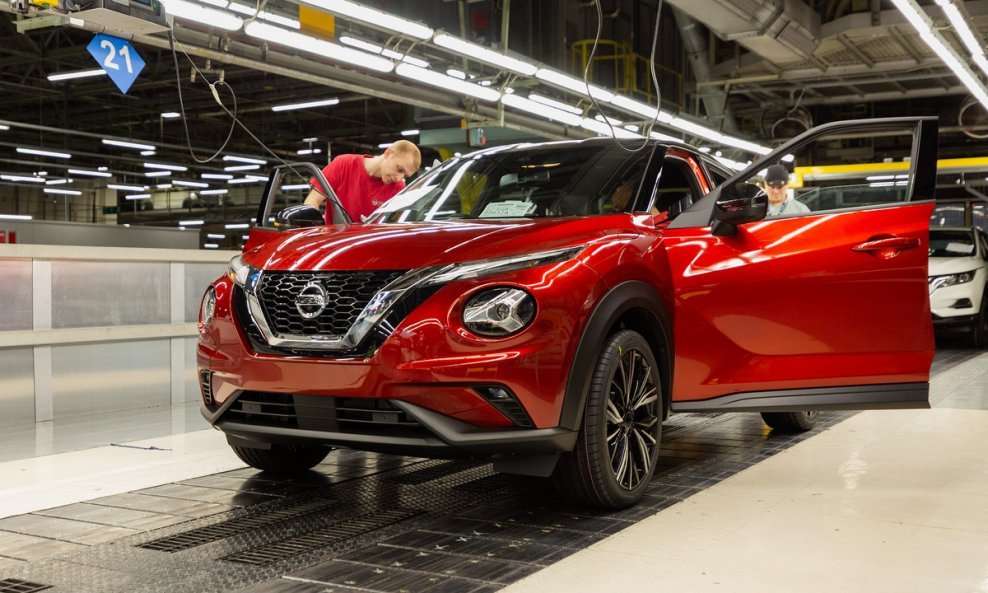 Proizvodnja novog modela Nissan Juke u tvornici u Sunderlandu započela je prošli tjedan