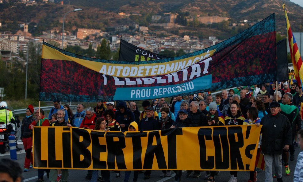 Veliki prosvjedi separatista potresaju Kataloniju