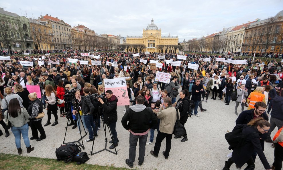 Prosvjed inicijative #spasime u ožujku 2019.