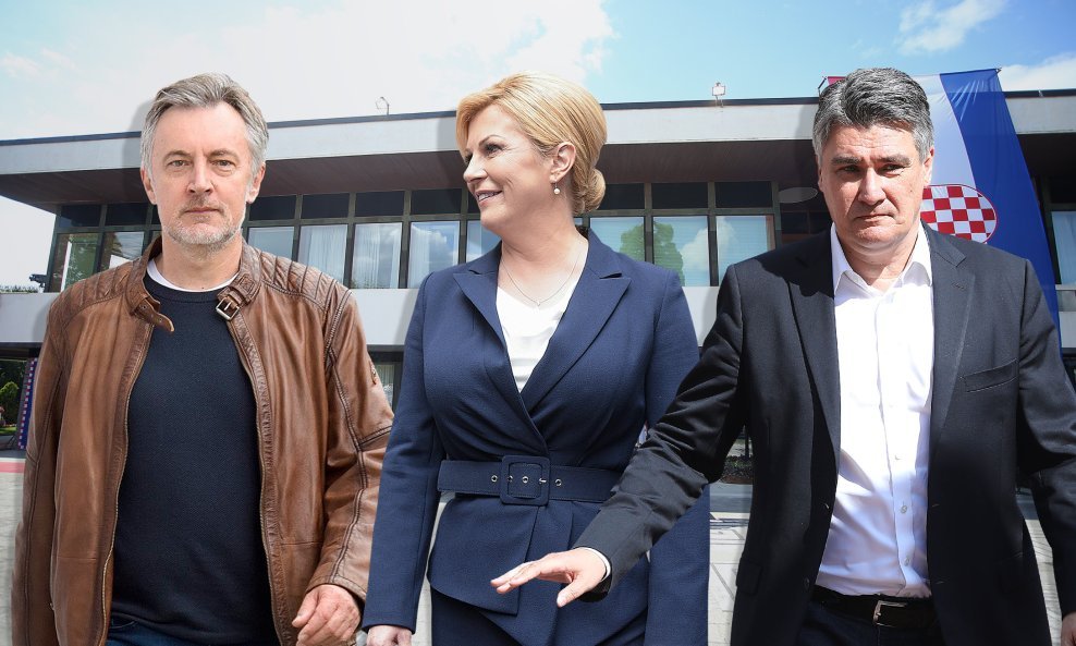 Miroslav Škoro, Kolinda Grabar Kitarović, Zoran Milanović