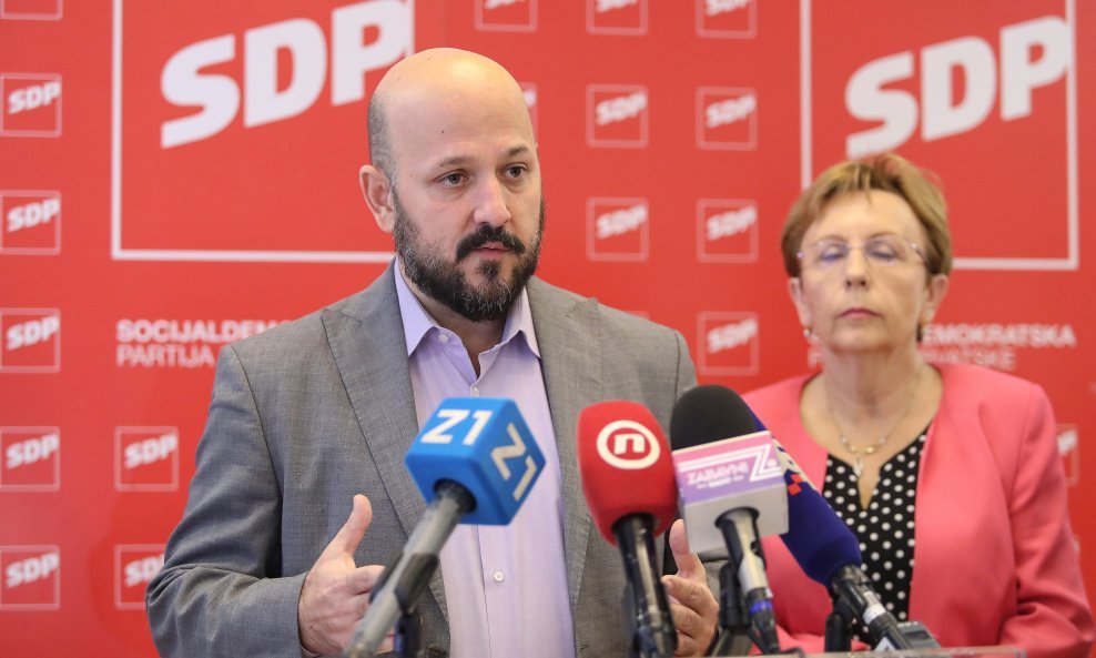 Predsjednik zagrebačkog SDP-a Gordan Maras