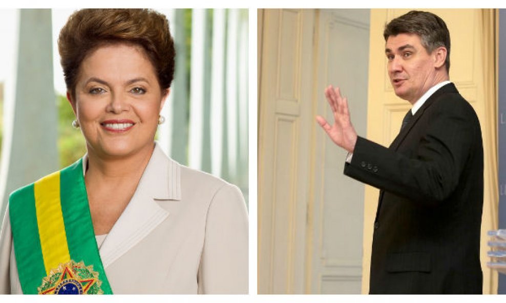 Dilma Rousseff i Zoran Milanović