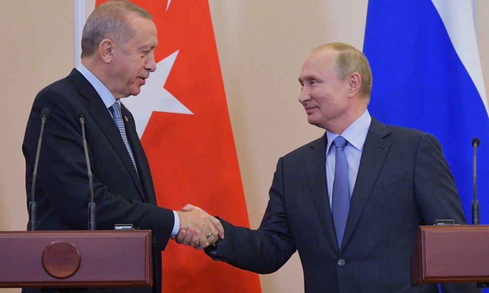 Recep Tayyip Erdogan i Vladimir Putin