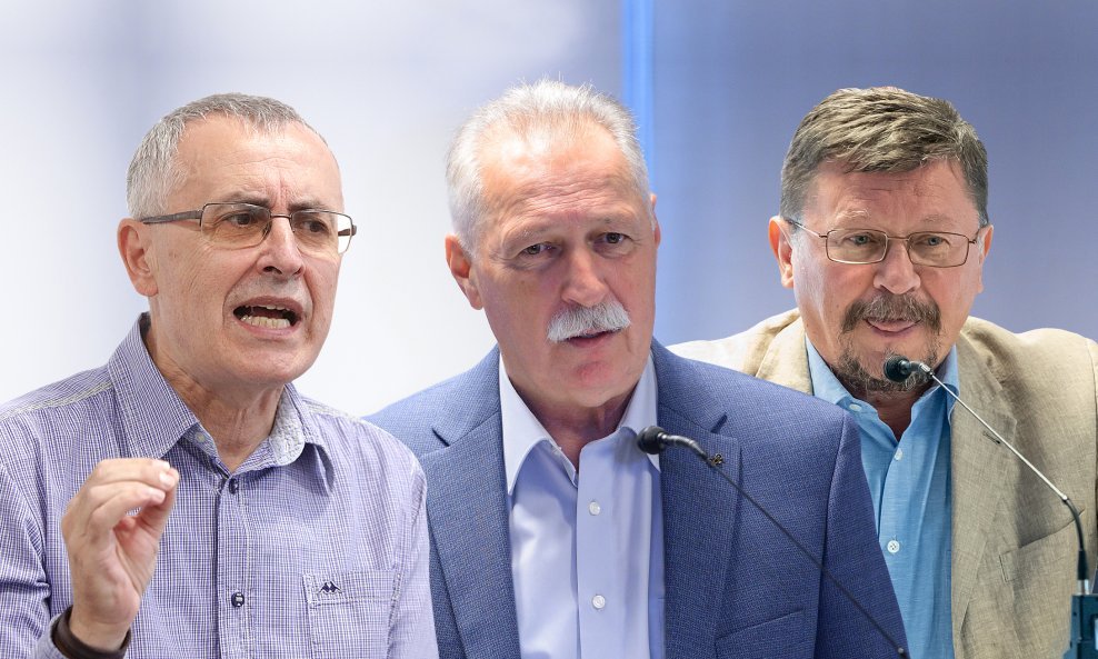 Željko Stipić, Branimir Mihalinec, Vilim Ribić