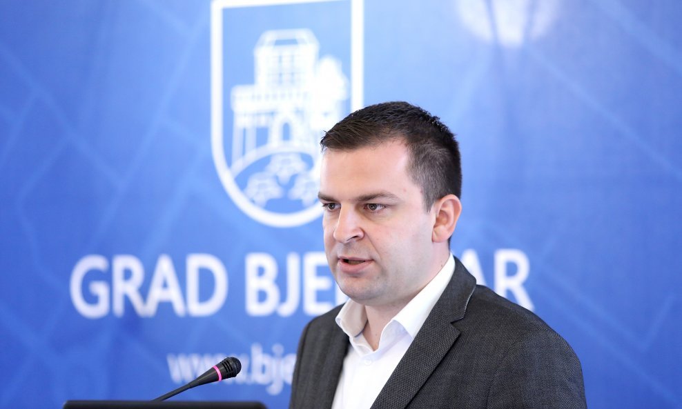Bjelovarski gradonačelnik Dario Hrebak