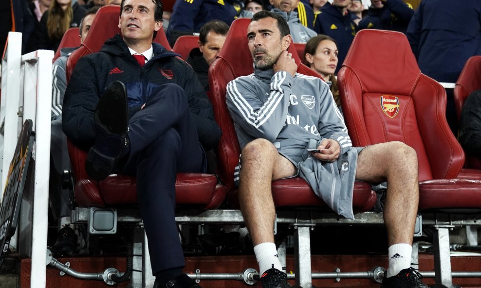 Unai Emery i Juan Carlos Carcedo