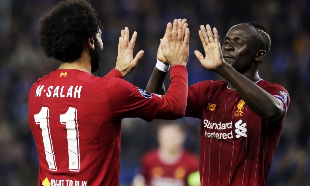 Sadio Mane i Mohamed Salah