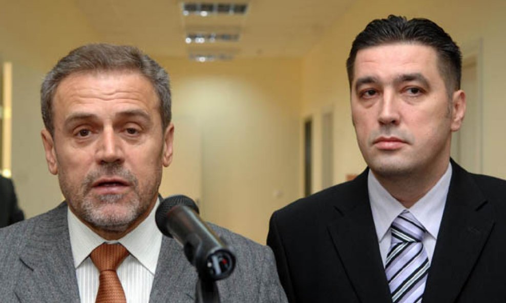 Mladen Bušić i Milan Bandić