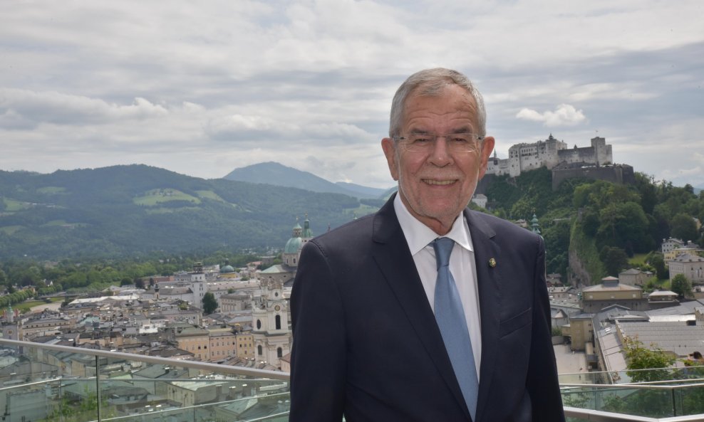 Alexander Van der Bellen, predsjednik Austrije