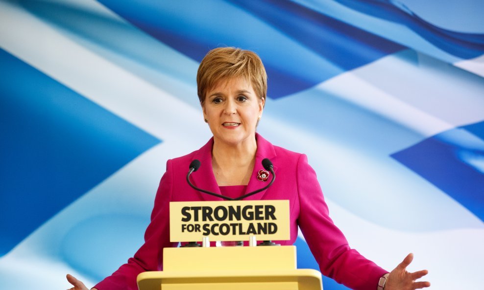 Čelnica Škotske nacionalne stranke (SNP) Nicola Sturgeon