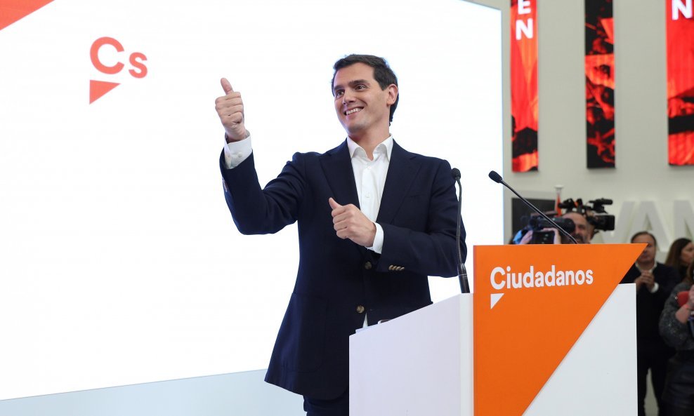 Predsjednik stranke centra Građani (Ciudadanos) Albert Rivera
