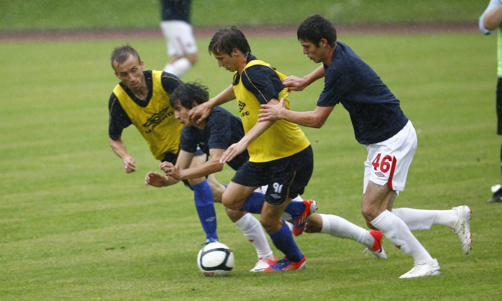 Trening igrača Hajduka